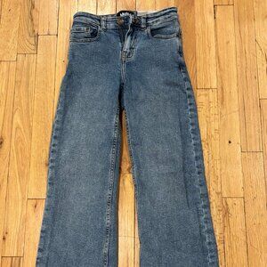 MOLO Girls' Asta Wide Leg Denim Jeans